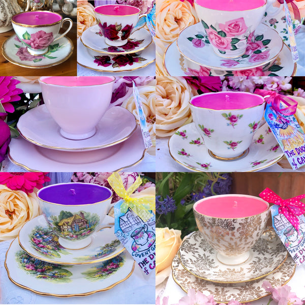 1950s Vintage Teacups & Tablewares