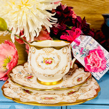 Load image into Gallery viewer, Royal Albert 1920s Art Nouveau Collectors Soy scented teacup Candle trio set