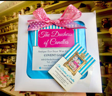 Load image into Gallery viewer, Beautiful Royal English ‘Playing Cards’ Teacup Scented Soy Candle