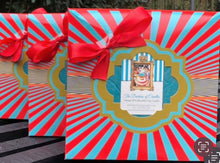 Load image into Gallery viewer, Art Deco Hand painted Melba Teacup Trio Soy Candle