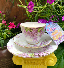 Load image into Gallery viewer, Royal Standard ‘ Wisteria’ Soy scented teacup Candle  trio set