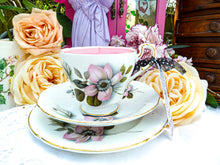 Load image into Gallery viewer, Paragon Teacup Trio set - Pompadour 'Wild Rose'