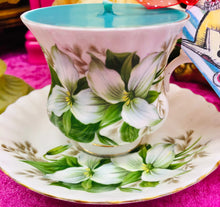 Load image into Gallery viewer, Royal Albert 'Trillium' Coffee cup & saucer