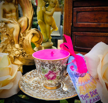 Load image into Gallery viewer, Zimco Czech 'Gold Chintz' Coffee Cup & Saucer