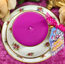 Load image into Gallery viewer, Rare & Beautiful 1905 ‘Aynsley’ Hand painted Pink rose Teacup trio Scented Soy Candle