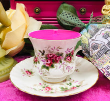 Load image into Gallery viewer, Beautiful Royal Albert ‘Lavender Rose’ Coffee Cup scented Soy Candle