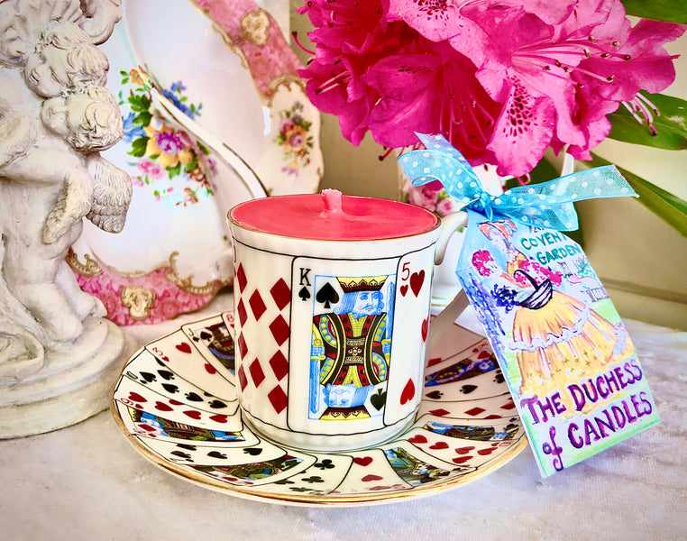 ‘Alice in Wonderland’ Elizabethan Playing Cards Coffee cup