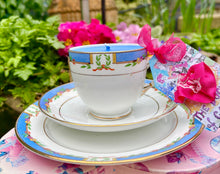 Load image into Gallery viewer, 1927 Royal Albert ‘Orient Express’ Teacup Trio Soy Scented Candle
