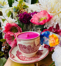 Load image into Gallery viewer, Stunning British scenery Teacup scented Soy Candle
