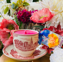 Load image into Gallery viewer, Stunning British scenery Teacup scented Soy Candle
