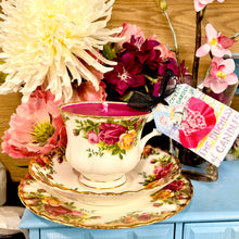 Load image into Gallery viewer, Royal Albert Teacup Trio Set  - Old Country Roses
