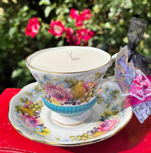 Load image into Gallery viewer, Stunning Royal Albert Cabinet Cup English scented soy teacup candle
