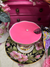 Load image into Gallery viewer, Stunning Royal Albert Provincial Flowers Prairie Rose scented Soy teacup
