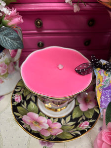 Stunning Royal Albert Provincial Flowers Prairie Rose scented Soy teacup