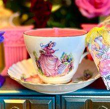 Load image into Gallery viewer, Miss Pinkie by Dorchester Teacup Soy Candle
