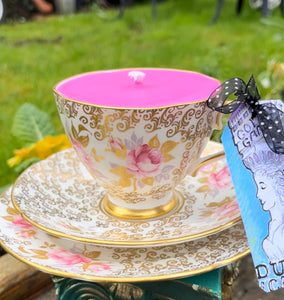 Beautiful Royal Start Dubarry Scented Soy Wax Teacup trio