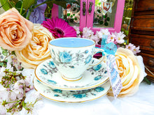 Load image into Gallery viewer, Old Royal &#39;Blue Roses&#39; Teacup Trio
