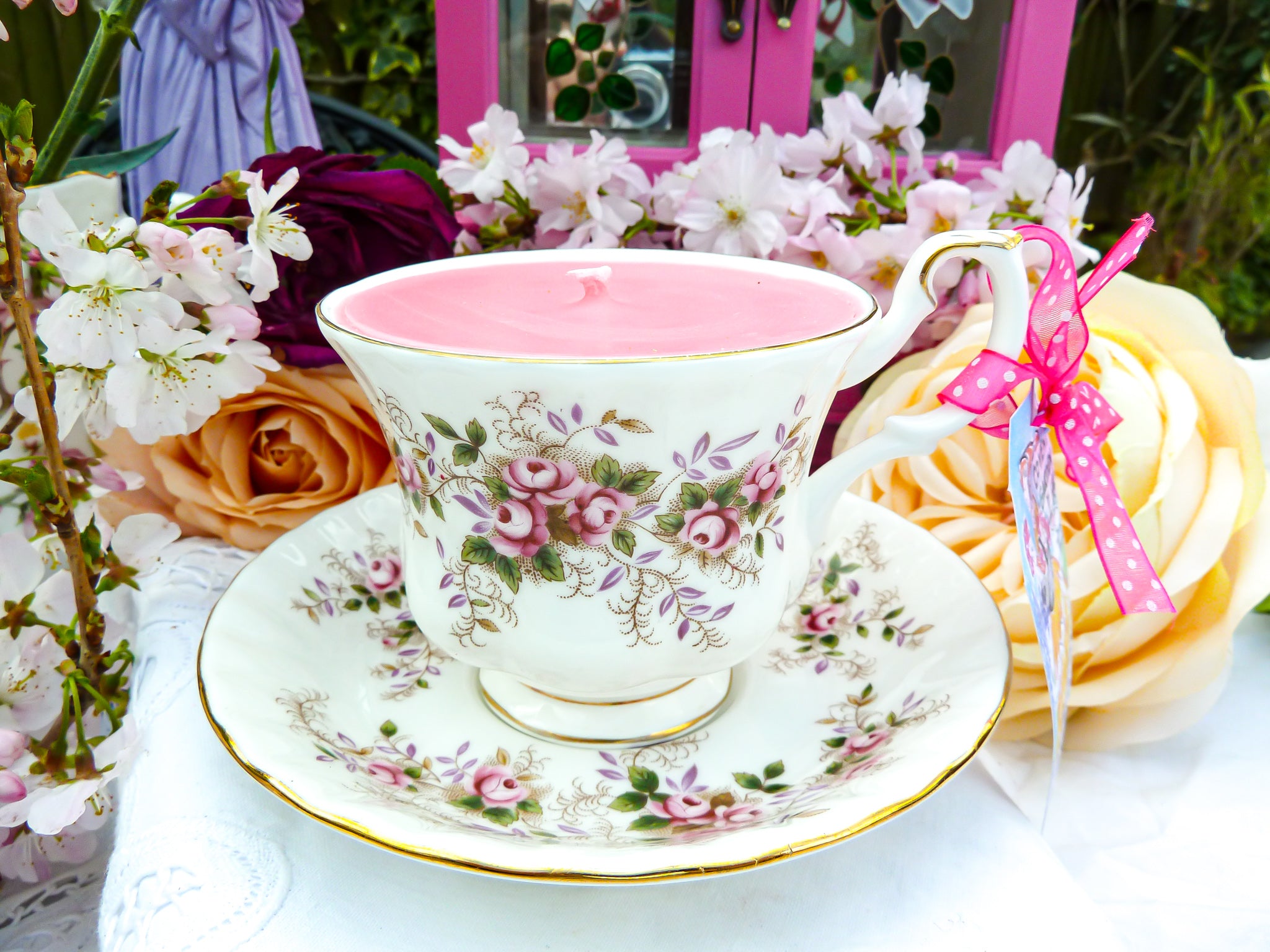 Royal Albert 'Lavender Rose' Teacup Saucer