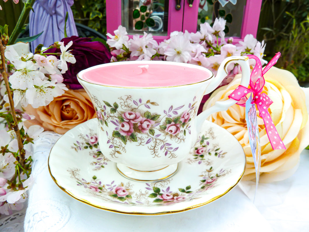 Royal Albert 'Lavender Rose' Teacup &  Saucer