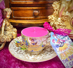 Stunning 1930s Demitasse ‘Crinoline’ Coffee Cup scented Soy Candle