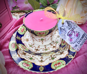 Stunning 1900s Antique ‘Windsor Castle’ Imari Teacup trio Scented Soy Candle