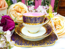 Load image into Gallery viewer, Stunning Antique 1930s Art Deco ‘Bell’ Teacup Trio Scented Soy Candle

